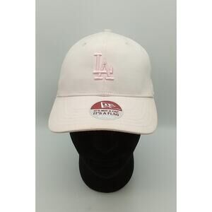 VTG Los Angeles Dodgers New Era Youth Pink Cap Size 6 3/8